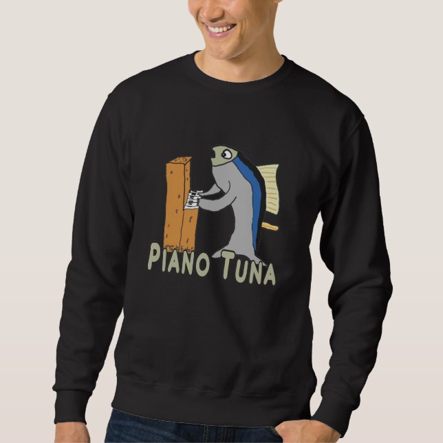 Sweatshirt Tuner de piano (Tuna de piano) (Devant)