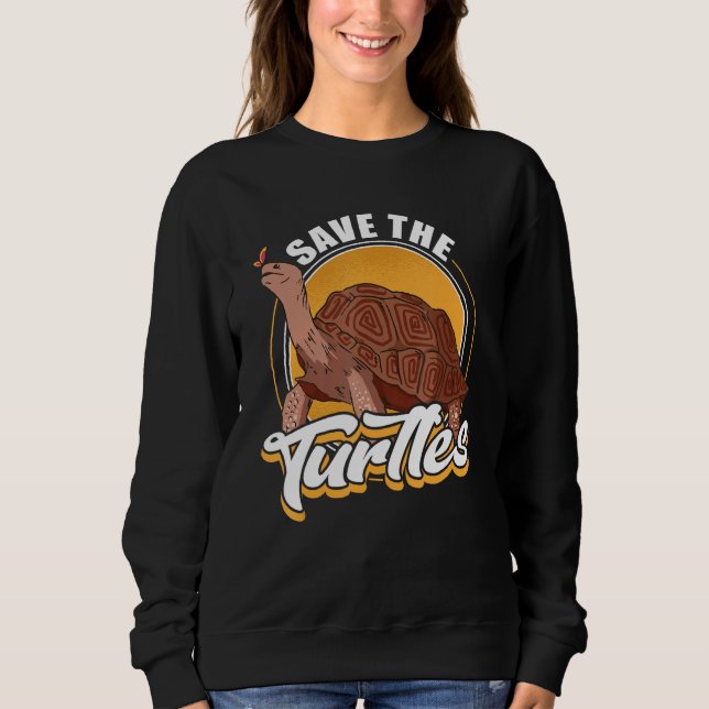 Sweatshirt Turtle Animal Ocean Sea Turtle 1 (Devant)