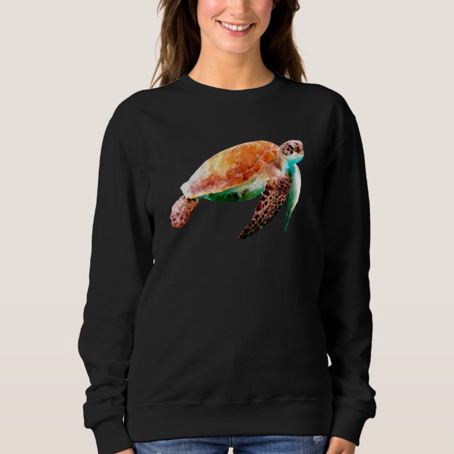 Sweatshirt Turtle  turtle owner (Devant)