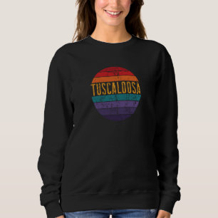 Sweatshirt Tuscaloosa Alabama Pacific Coast Coucher de soleil
