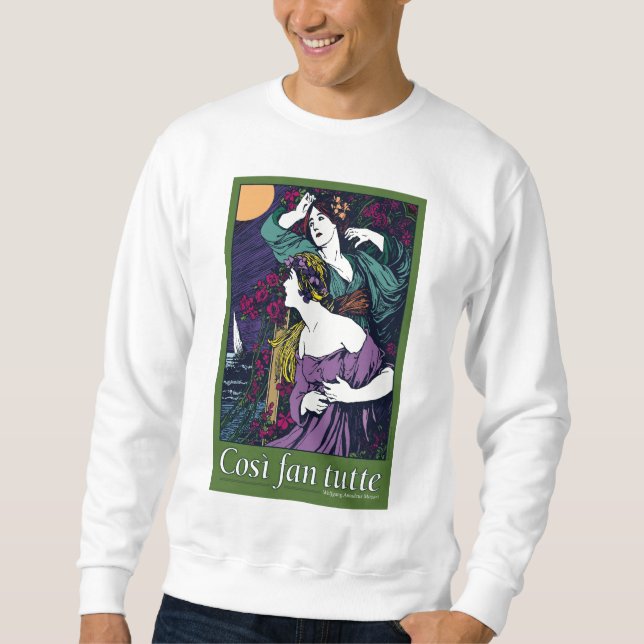 Sweatshirt Tutte de fan de Così, opéra (Devant)
