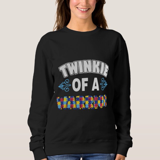 Sweatshirt Twinkie D'Une Sensibilisation sur l'autisme De Gue (Devant)