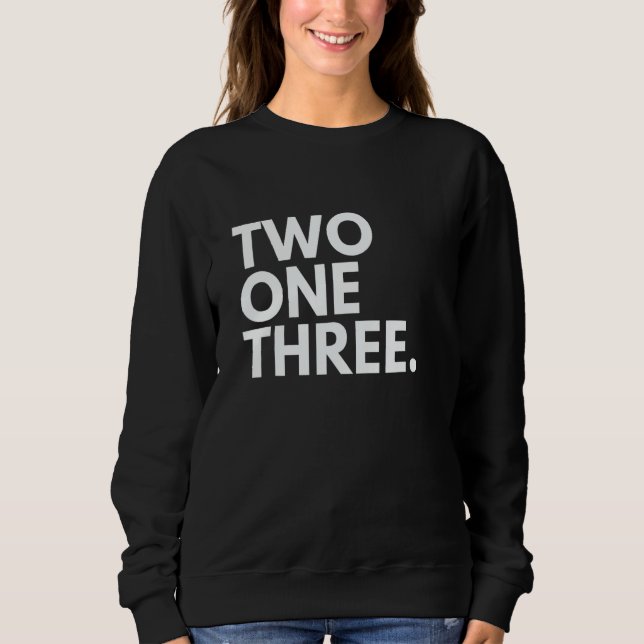 Sweatshirt TWO ONE THREE Area Code 213 Los Angeles CA Califor (Devant)