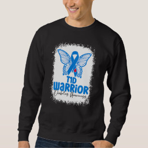 Sweatshirt Type 1 Guerrier du diabète T1D Mois de sensibilisa