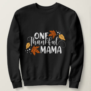 Sweatshirt Typographie inspirée de Thanksgiving