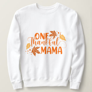Sweatshirt Typographie inspirée de Thanksgiving