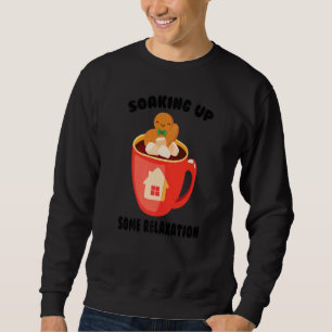 Sweatshirt Un Bain À Remous Pour Se Détendre Un Biscuit Spa R