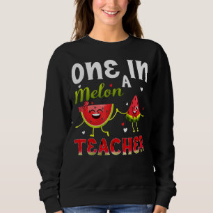 Sweatshirt Un Dans Melon Professeur Pastèque Fruits Tropiques