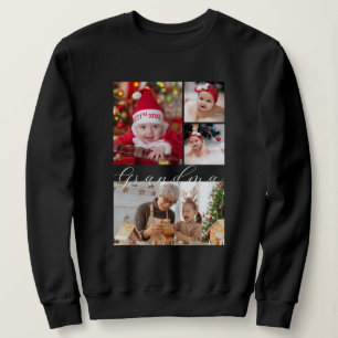 Sweatshirt Un des genres Photo College Personnalisé Noël