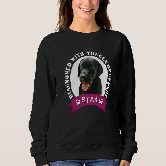 Sweatshirt Un mignon chien (Devant)