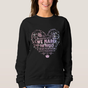 Sweatshirt Un Million D'Infirmières Marche Infirmière Vie Inf