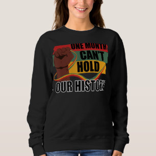 Sweatshirt Un mois ne peut pas tenir notre histoire Vêtements