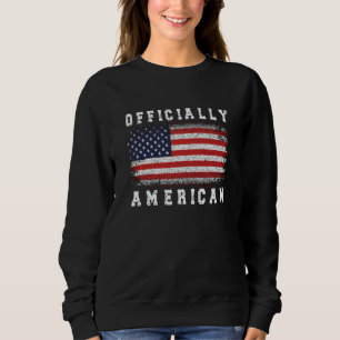 Sweatshirt Un nouveau cadeau citoyen américain à la citoyen