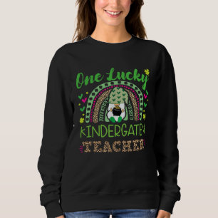 Sweatshirt Un professeur de maternelle chanceux à la Saint-Pa