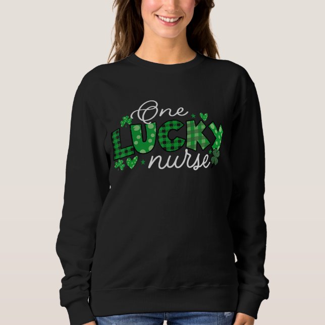 Sweatshirt Un Professeur Heureux Buffalo Plaid Enseignant St  (Devant)