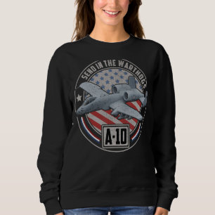Sweatshirt Un Thunderbolt de 10 phacochère attaque d'avion ch