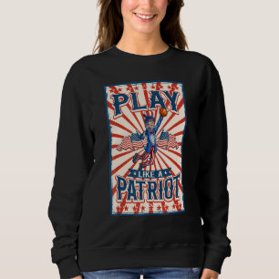 Sweatshirt Uncle Sam 4 juillet Femmes Hommes American Usa Dra