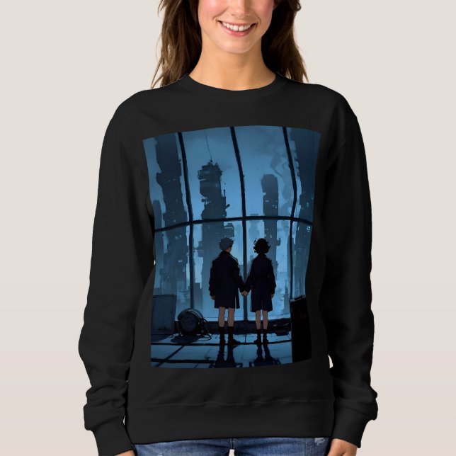 Sweatshirt "Une étrange période de ma vie" (Devant)