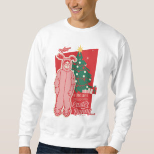 Sweatshirt Une histoire de Noël   Lapin De Pâques Dérangé
