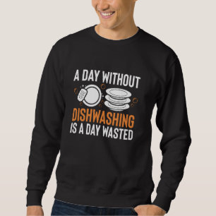 Sweatshirt Une Journée Sans Vêtements Est Une Journée Cuisine