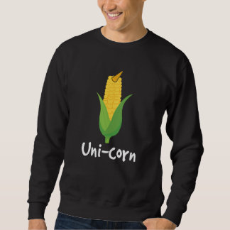 Sweatshirt Uni corn Sweet Corn Farmer Corn