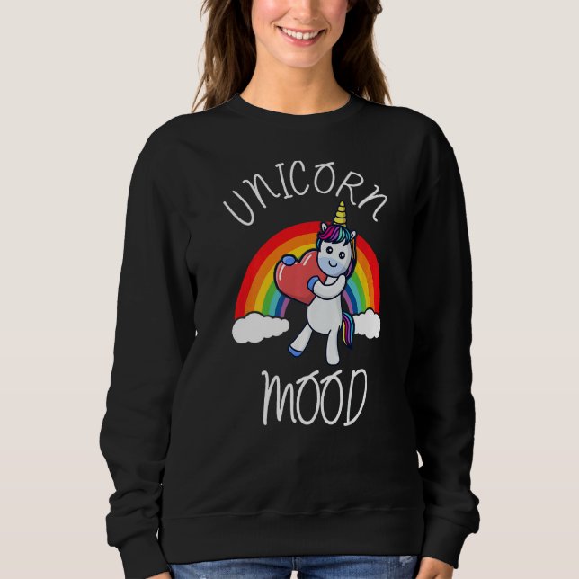 Sweatshirt Unicorn Mood 11 (Devant)