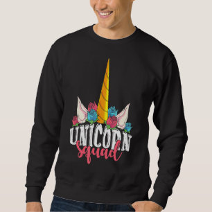 Sweatshirt Unicorn Squad Fairytale Magique Mythique Créature
