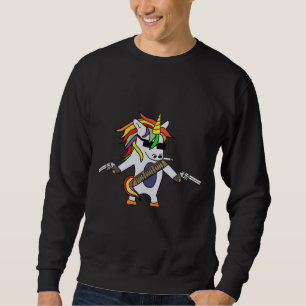 Sweatshirt Unicorne Avec Armes À Feu