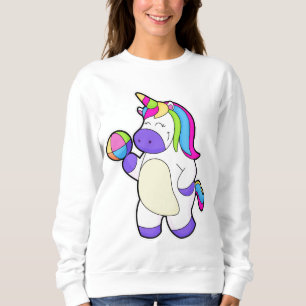 Sweatshirt Unicorne avec volleyball