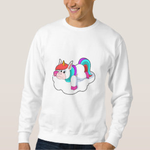 Sweatshirt Unicorne sur les nuages