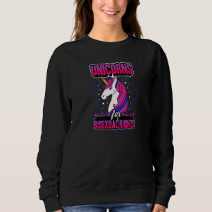 Sweatshirt Unicornes Pour Les Droits Bisexuels Magique Majest