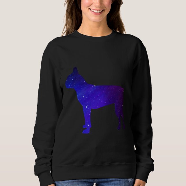 Sweatshirt Univers de Boston Terrier (Devant)