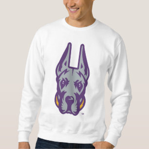 Sweatshirt Université d'Albany Chef de la mascotte Great Dane