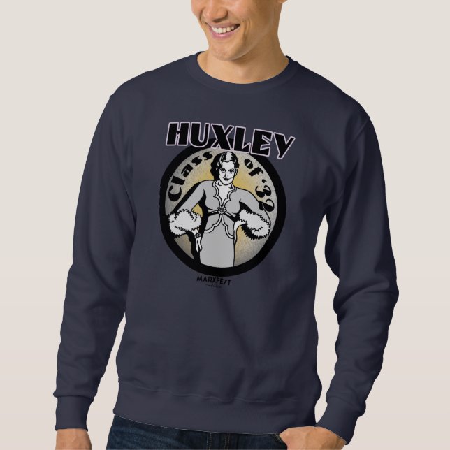 Sweatshirt Université de Huxley "je suis contre elle" (Devant)