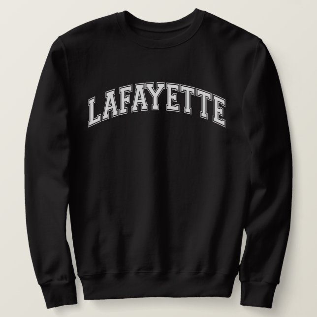 Sweatshirt Université de LAFAYETTE - American Style College (Design devant)
