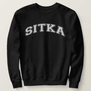 Sweatshirt Université de style SITKA Sweater America College