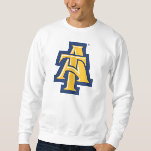 Sweatshirt Université d'État A&T de Caroline du Nord Un log