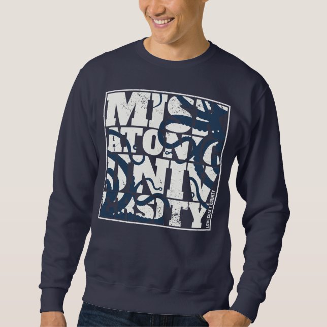 Sweatshirt Université Miskatonique Tentacles Lovecraftian (Devant)