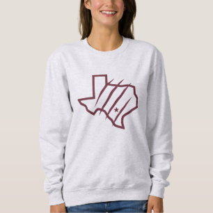 Sweatshirt Université Texas A&M de San Antonio   Logo d'état 