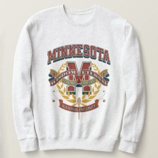 Sweatshirt University of Minnesota state vintage 