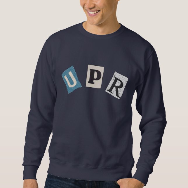SWEATSHIRT UPR UNIVERSITY AESTHETIC SWEATER (Devant)