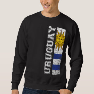 Sweatshirt Uruguay Heritage Pride Pays Soutien Uruguay F