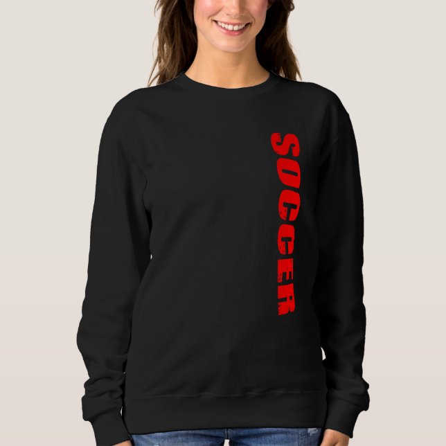 Sweatshirt US American Flag Soccer Patriotic Soccer Premium_2 (Devant)
