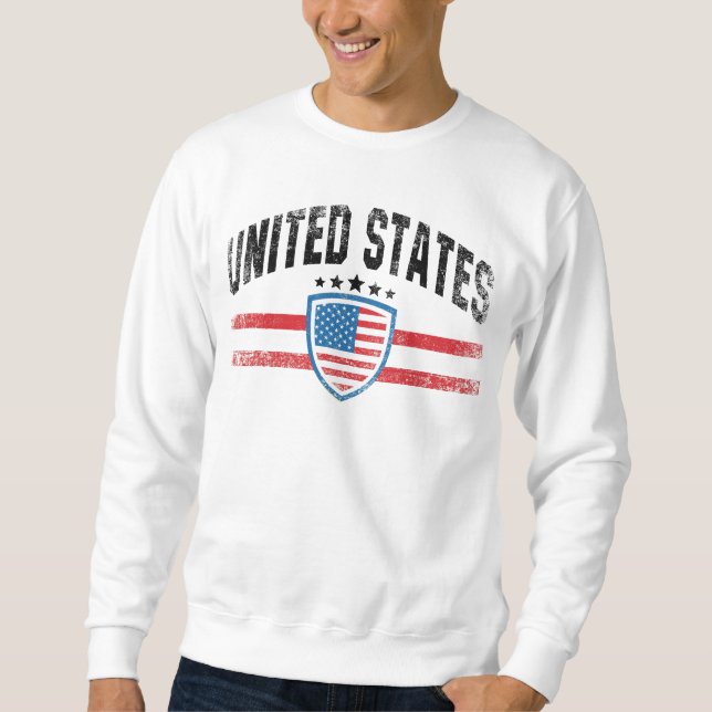 SWEATSHIRT USA (Devant)