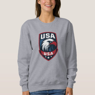 Sweatshirt USA Eagle Sports Crest