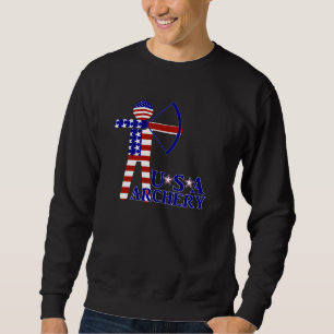 Sweatshirt USA Patriotic ARCHERY