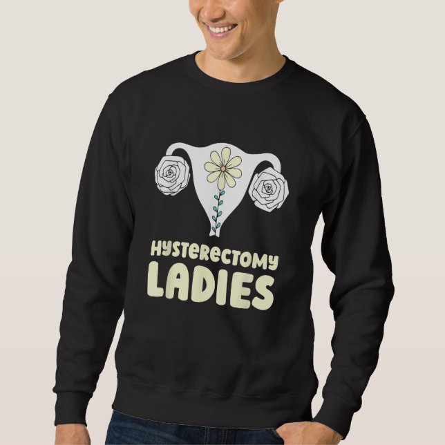 Sweatshirt Uterus  Menopause Hysterectomy 2 (Devant)