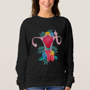 Sweatshirt Uterus montre le féminisme féministe du doigt moye