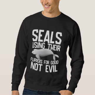 Sweatshirt Utilisation de leurs palmes pour le bon non mal ph