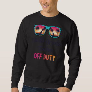 Sweatshirt Vacance d'été de l'enseignant de 9e année hors ser
